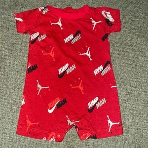 Newborn Nike/Jordan boys romper